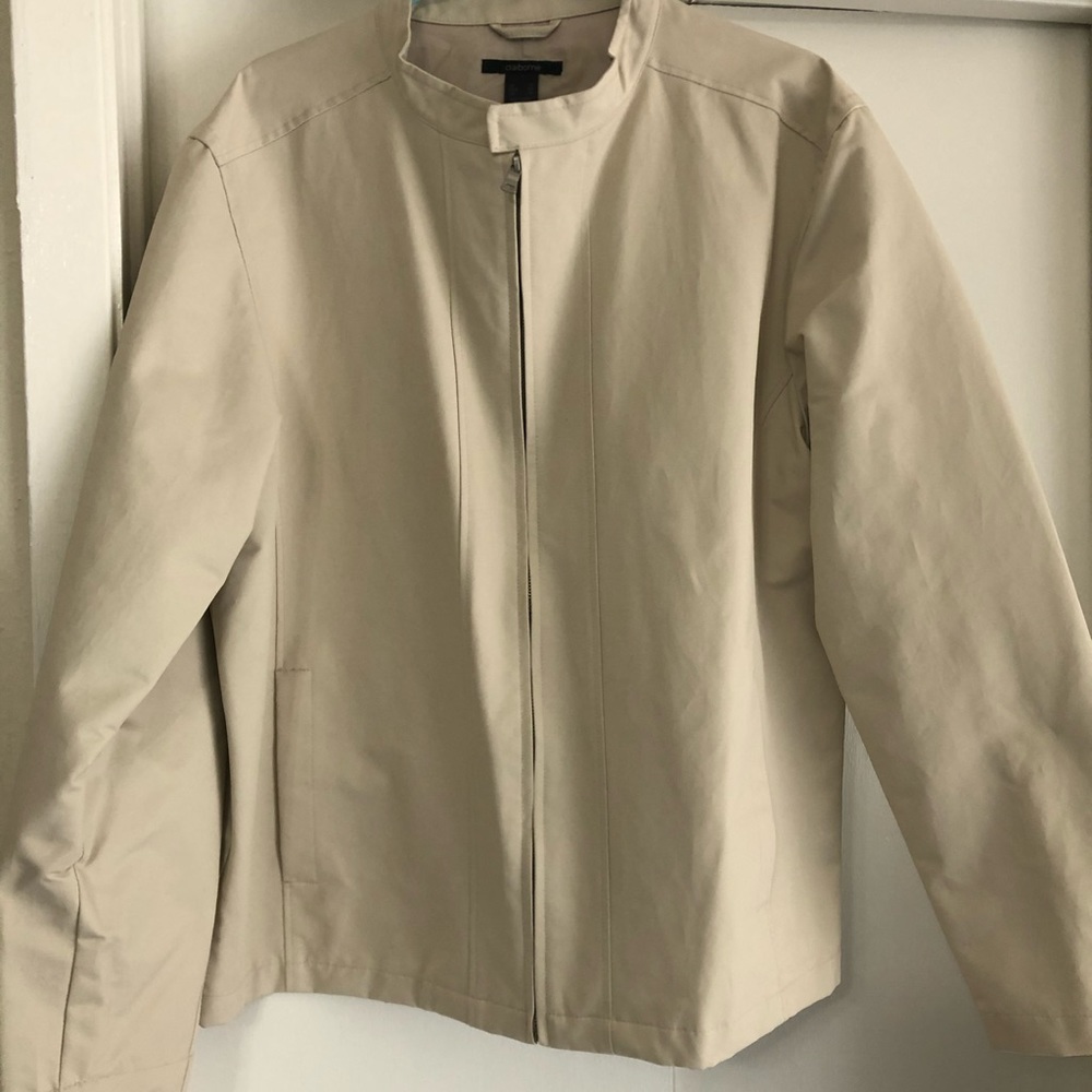 Claiborne tan dress jacket